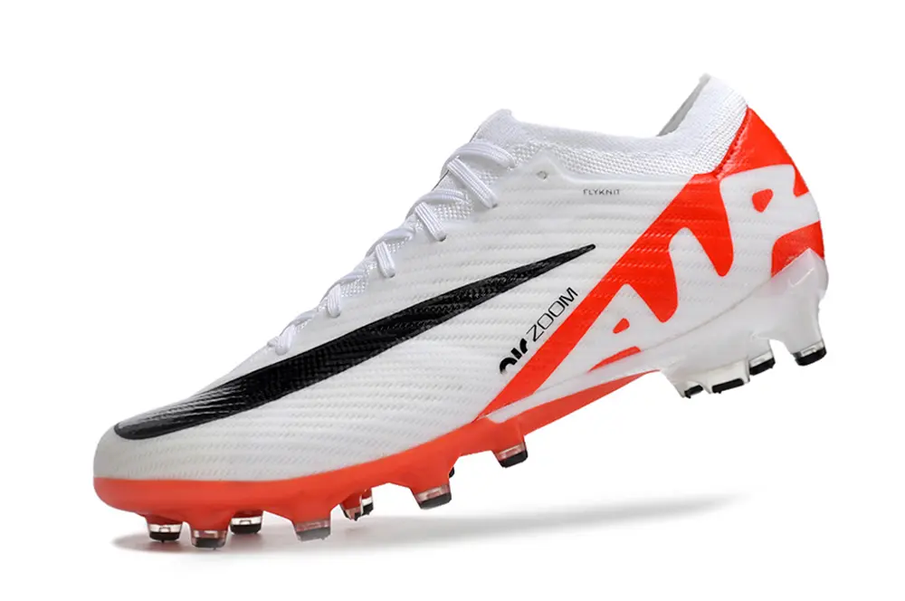 Nike Air Zoom Mercurial Vapor 15 Elite AG - White/Electric Orange/Black