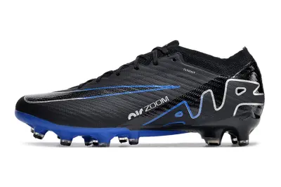 Nike Air Zoom Mercurial Vapor 15 Elite AG - Black/Electric Blue/Carbon Grey