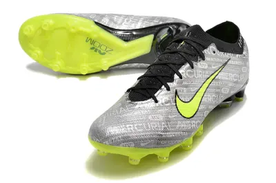 Nike Air Zoom Mercurial Vapor 15 Elite AG - Gray/Vibrant Yellow/Jet Black