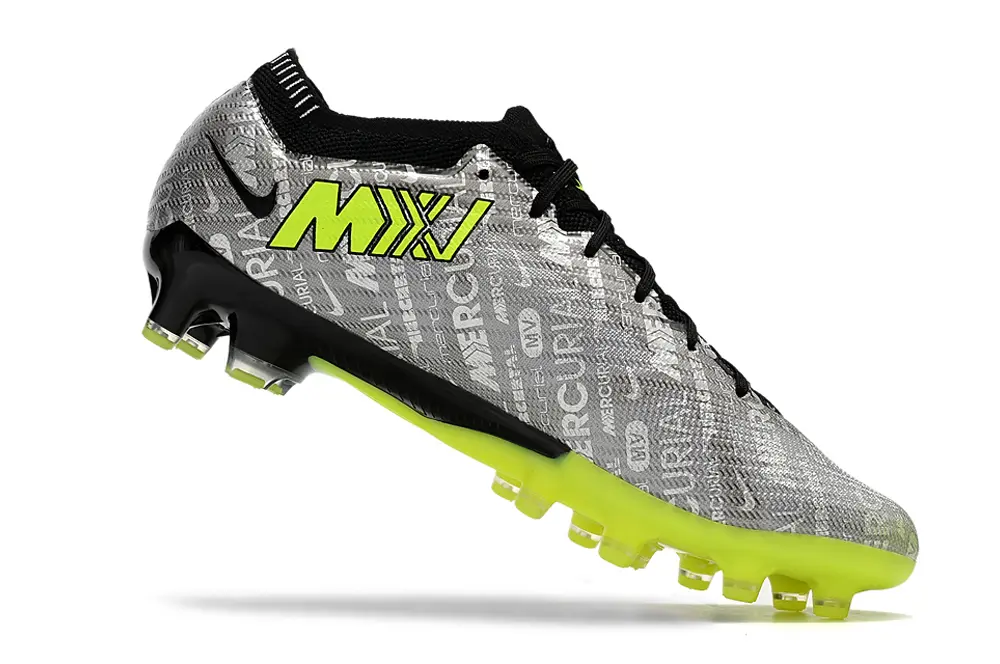 Nike Air Zoom Mercurial Vapor 15 Elite AG - Gray/Vibrant Yellow/Jet Black
