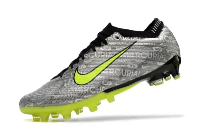 Nike Air Zoom Mercurial Vapor 15 Elite AG - Gray/Vibrant Yellow/Jet Black