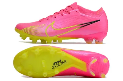 Nike Air Zoom Mercurial Vapor 15 Elite AG - Pink/Neon Pink/Chartreuse Yellow