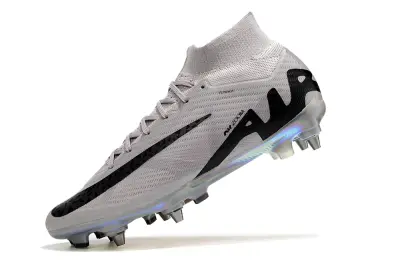 Nike Air Zoom Mercurial Superfly 9 Elite SG - Gray/Sleek Gray/Black Accents