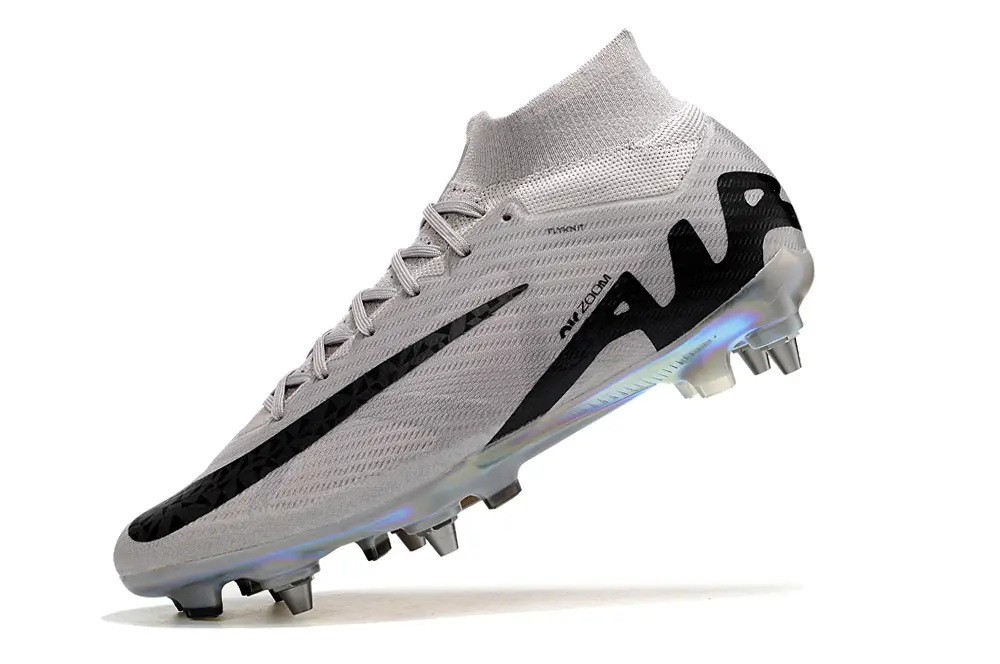 Nike Air Zoom Mercurial Superfly 9 Elite SG - Gray/Sleek Gray/Black Accents