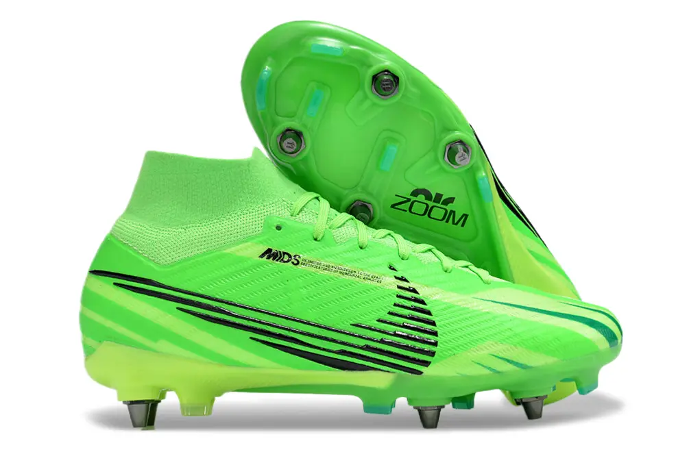 Nike Air Zoom Mercurial Superfly 9 Elite SG - Green/Bright Lime/Black