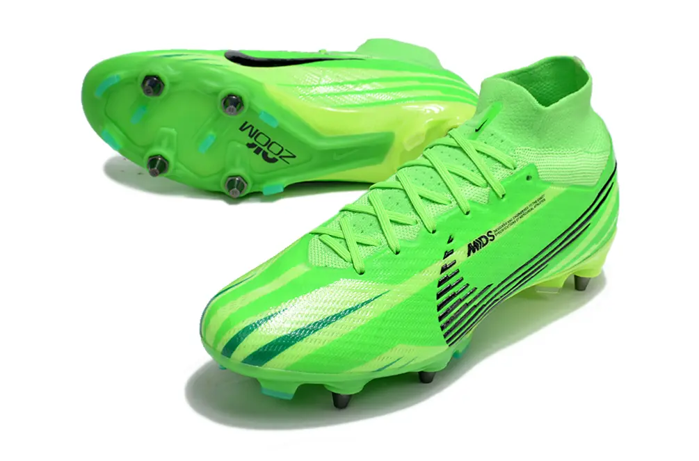 Nike Air Zoom Mercurial Superfly 9 Elite SG - Green/Bright Lime/Black