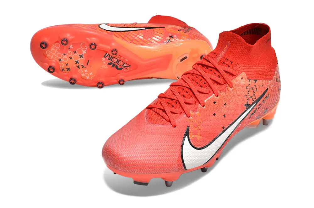 Nike Air Zoom Mercurial Superfly 9 Elite SG - Red/Bright Red/Neon Orange
