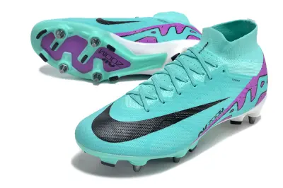 Nike Air Zoom Mercurial Superfly 9 Elite SG - Aqua/Vibrant Purple/Navy Black