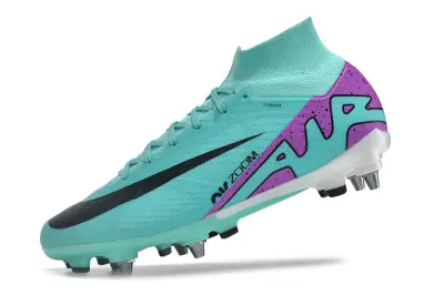 Nike Air Zoom Mercurial Superfly 9 Elite SG - Aqua/Vibrant Purple/Navy Black