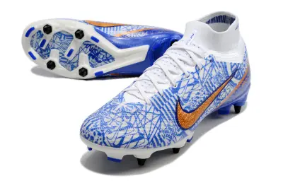 Nike Air Zoom Mercurial Superfly 9 Elite SG - Blue/Crisp Blue/Metallic Orange