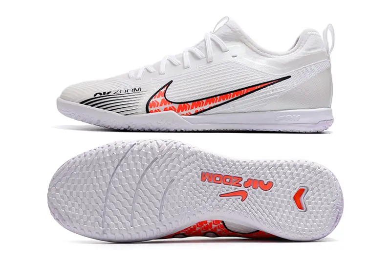 Nike Air Zoom Mercurial Vapor 15 Pro IC - White/Bright Orange/Black