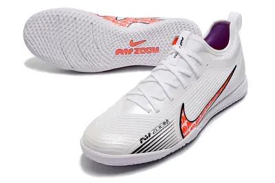 Nike Air Zoom Mercurial Vapor 15 Pro IC - White/Bright Orange/Black