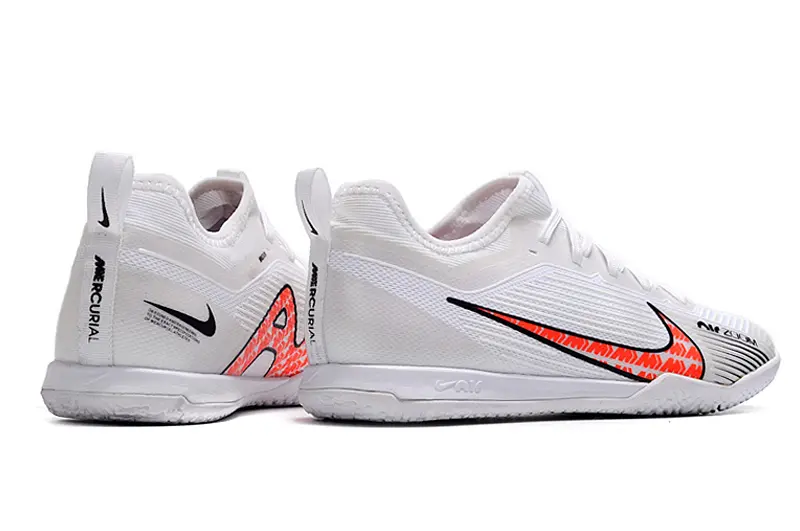 Nike Air Zoom Mercurial Vapor 15 Pro IC - White/Bright Orange/Black