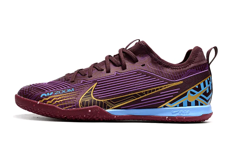 Nike Air Zoom Mercurial Vapor 15 Pro IC - Burgundy/Electric Blue/Purple Haze