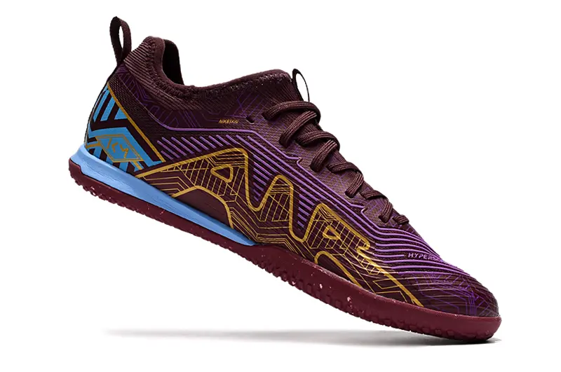 Nike Air Zoom Mercurial Vapor 15 Pro IC - Burgundy/Electric Blue/Purple Haze