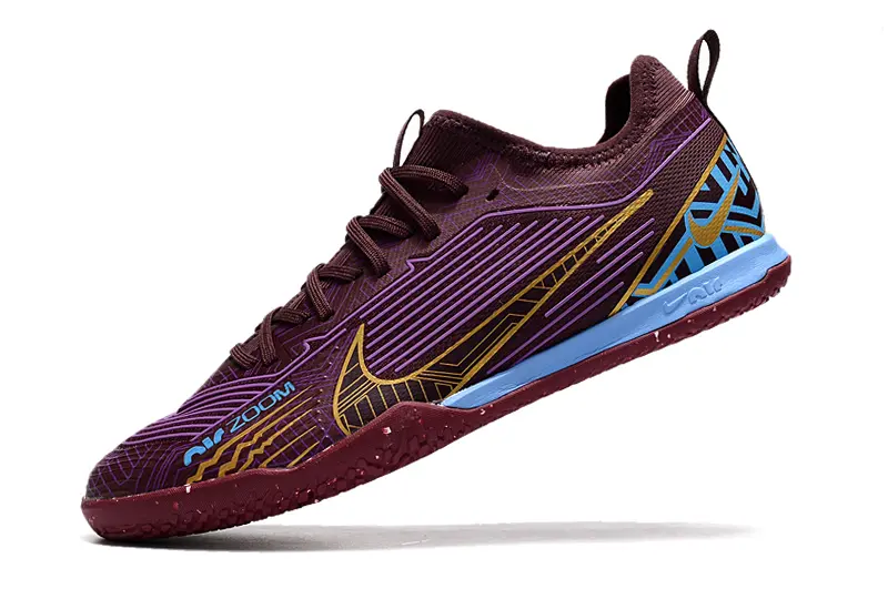Nike Air Zoom Mercurial Vapor 15 Pro IC - Burgundy/Electric Blue/Purple Haze