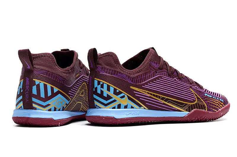 Nike Air Zoom Mercurial Vapor 15 Pro IC - Burgundy/Electric Blue/Purple Haze