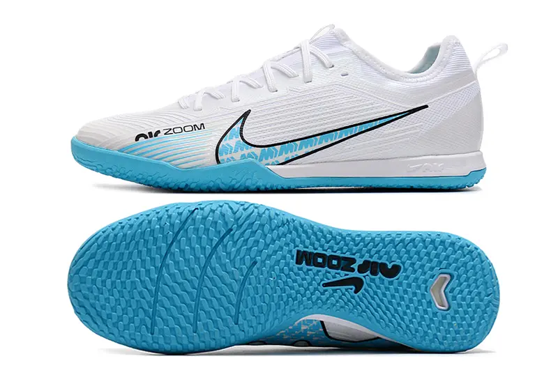 Nike Air Zoom Mercurial Vapor 15 Pro IC - White/Aqua Blue/Black
