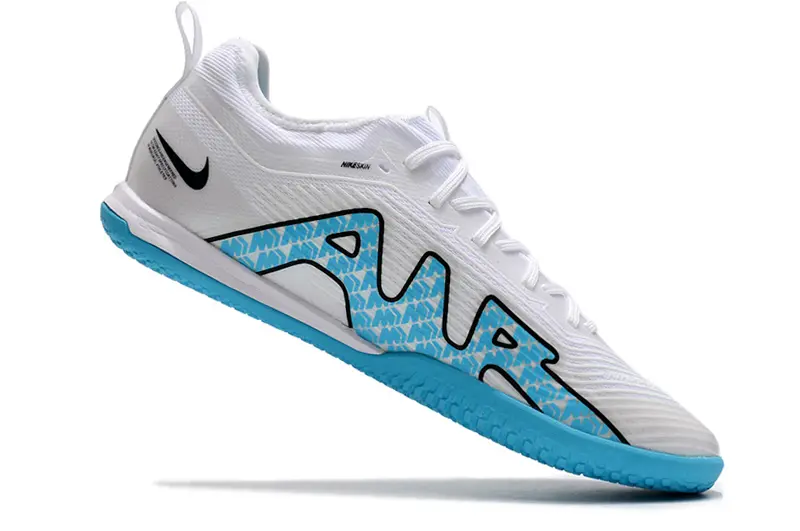 Nike Air Zoom Mercurial Vapor 15 Pro IC - White/Aqua Blue/Black