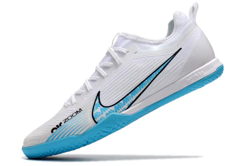 Nike Air Zoom Mercurial Vapor 15 Pro IC - White/Aqua Blue/Black