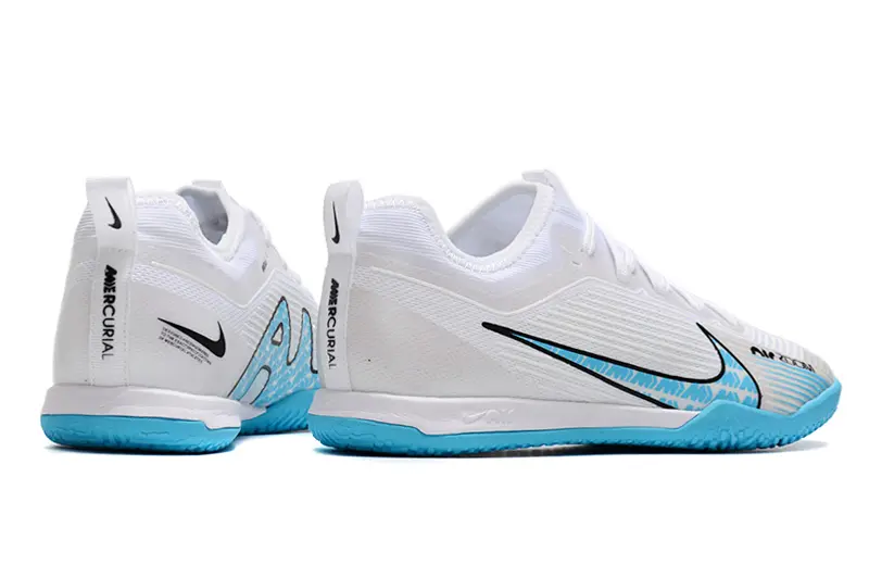 Nike Air Zoom Mercurial Vapor 15 Pro IC - White/Aqua Blue/Black