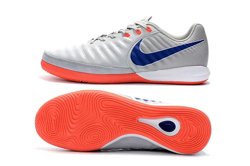 Nike TiempoX Finale IC - Gray/Electric Blue/Neon Orange