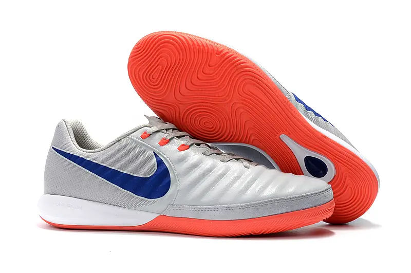 Nike TiempoX Finale IC - Gray/Electric Blue/Neon Orange