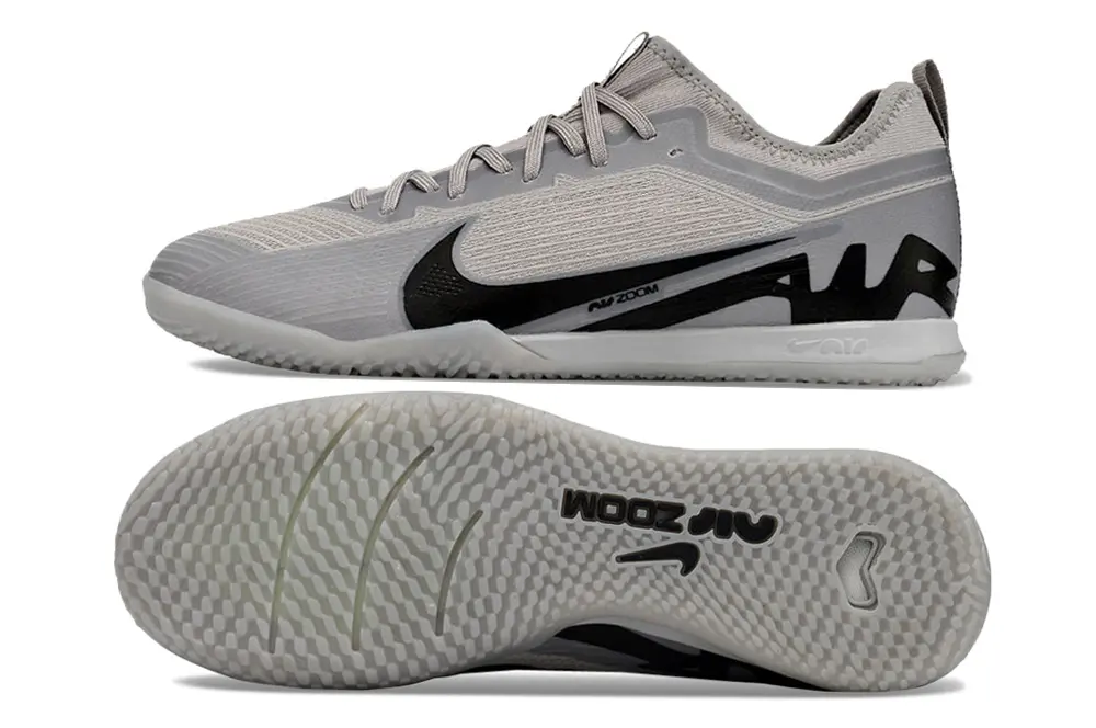 Nike Air Zoom Mercurial Vapor 15 Pro IC - Gray/Light Gray/Black