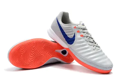 Nike TiempoX Finale IC - Gray/Electric Blue/Neon Orange
