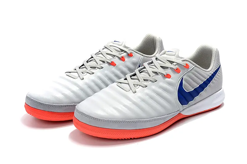 Nike TiempoX Finale IC - Gray/Electric Blue/Neon Orange