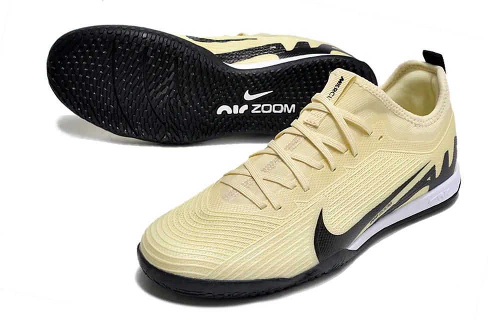 Nike Air Zoom Mercurial Vapor 15 Pro IC - Yellow/Lemon Chiffon/Jet Black