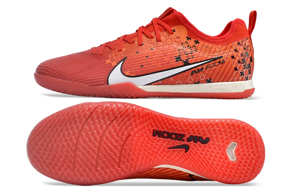 Nike Air Zoom Mercurial Vapor 15 Pro IC - Red/Fiery Red/White Flash