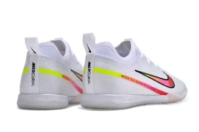 Nike Air Zoom Mercurial Vapor 15 Pro IC - White/Electric Pink/Sunny Yellow