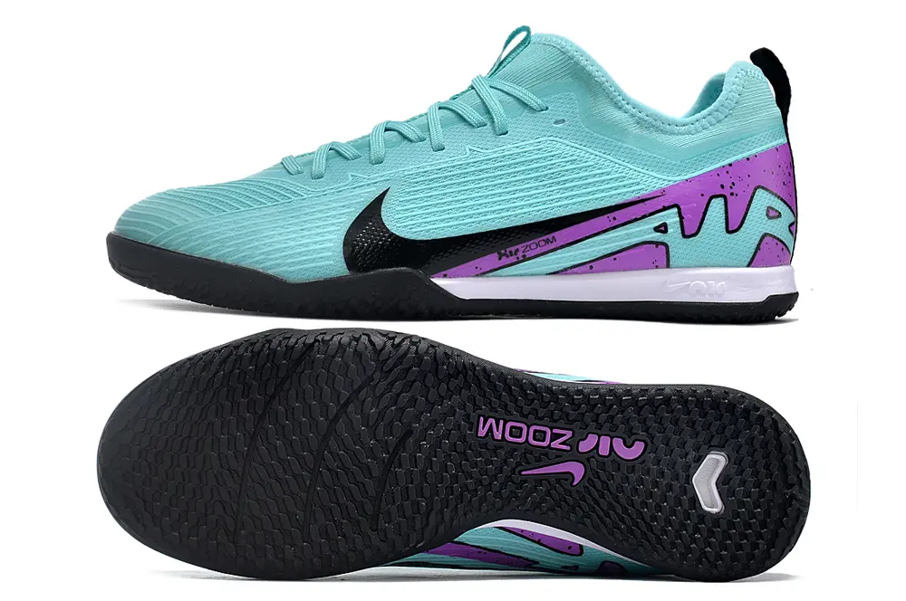 Nike Air Zoom Mercurial Vapor 15 Pro IC - Aqua/Lavender Mist/Electric Black