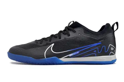 Nike Air Zoom Mercurial Vapor 15 Pro IC - Black/Electric Blue/Shadow Gray