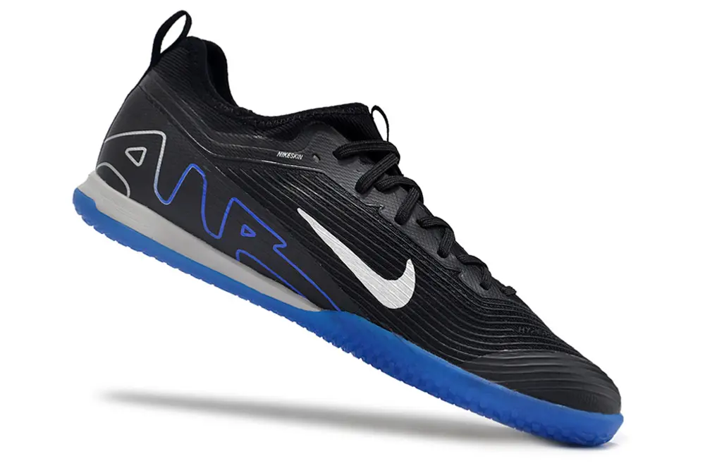Nike Air Zoom Mercurial Vapor 15 Pro IC - Black/Electric Blue/Shadow Gray