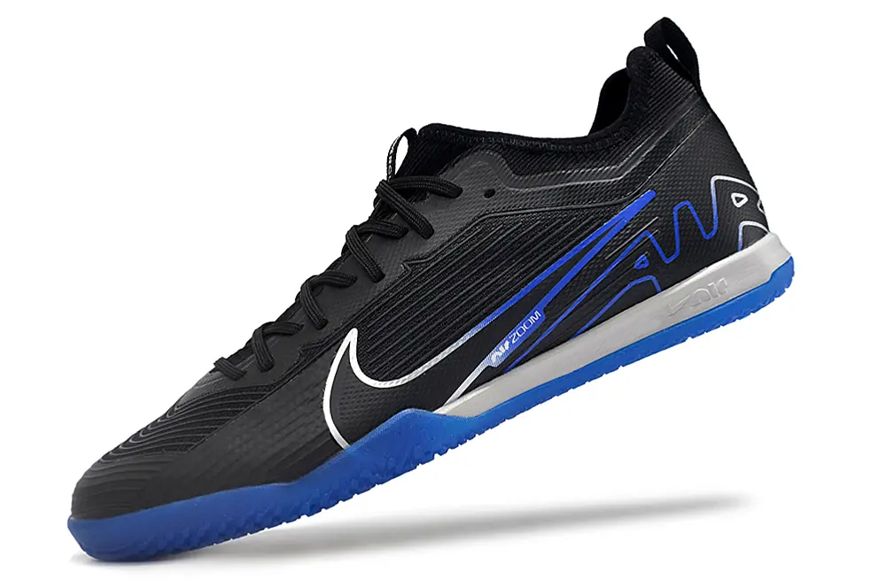 Nike Air Zoom Mercurial Vapor 15 Pro IC - Black/Electric Blue/Shadow Gray
