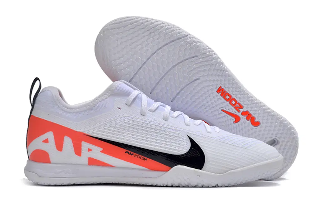 Nike Air Zoom Mercurial Vapor 15 Pro IC - White/Vibrant Orange/Deep Black