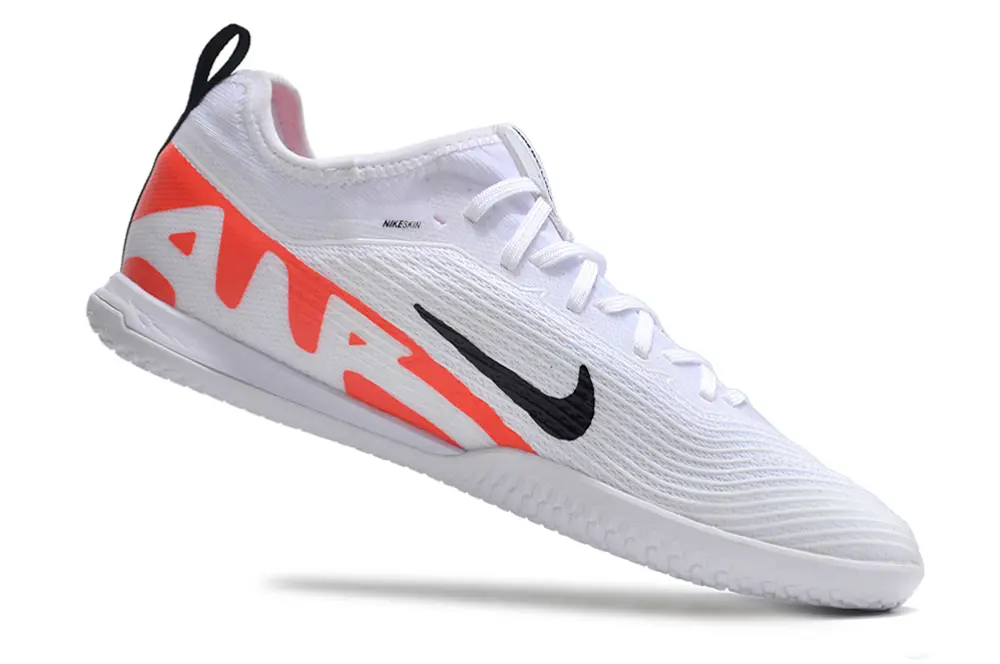 Nike Air Zoom Mercurial Vapor 15 Pro IC - White/Vibrant Orange/Deep Black