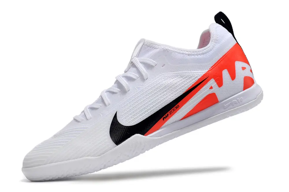 Nike Air Zoom Mercurial Vapor 15 Pro IC - White/Vibrant Orange/Deep Black