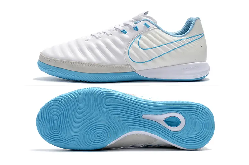 Nike TiempoX Finale IC - White/Sky Blue/Silver Grey