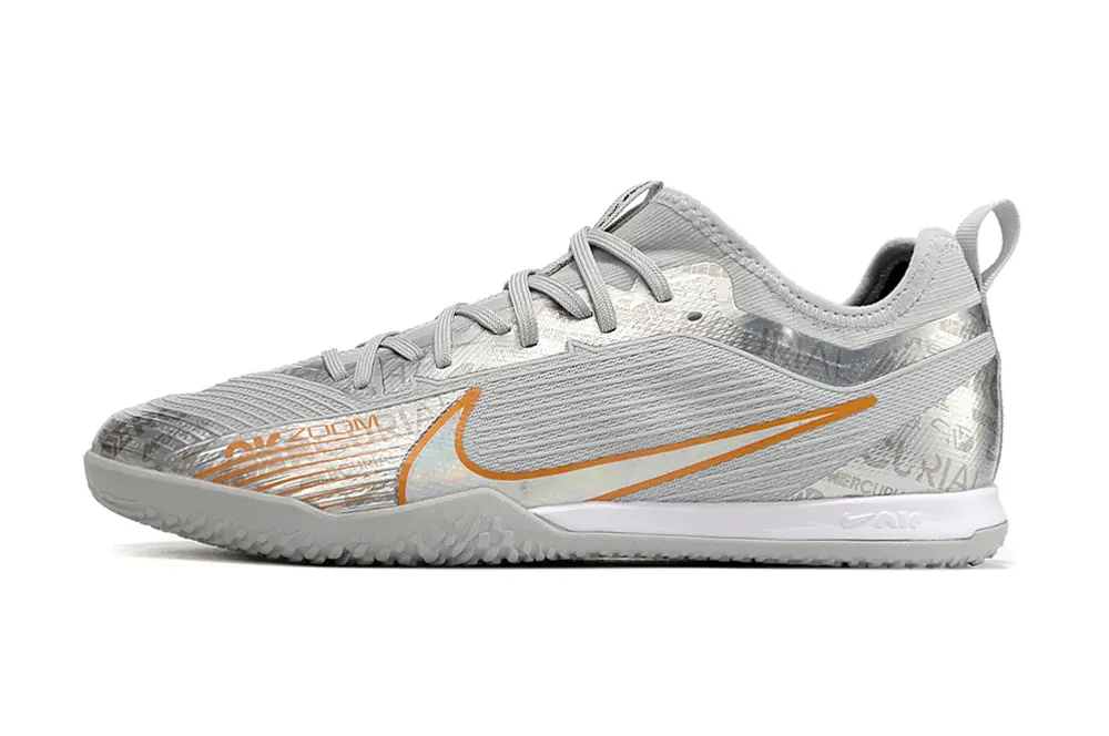 Nike Air Zoom Mercurial Vapor 15 Pro IC - Grey/Bright Grey/Orange Burst