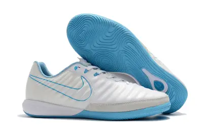 Nike TiempoX Finale IC - White/Sky Blue/Silver Grey