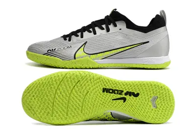Nike Air Zoom Mercurial Vapor 15 Pro IC - Gray/Volt Green/Black