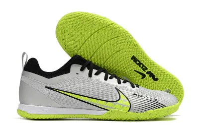 Nike Air Zoom Mercurial Vapor 15 Pro IC - Gray/Volt Green/Black