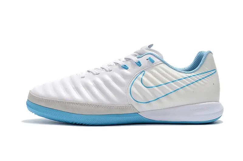 Nike TiempoX Finale IC - White/Sky Blue/Silver Grey