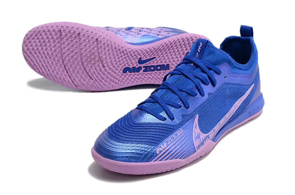Nike Air Zoom Mercurial Vapor 15 Pro IC - Blue/Electric Blue/Pastel Purple