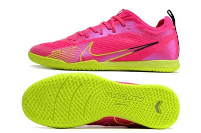 Nike Air Zoom Mercurial Vapor 15 Pro IC - Pink/Electric Green/Fuchsia Blast