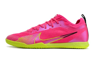 Nike Air Zoom Mercurial Vapor 15 Pro IC - Pink/Electric Green/Fuchsia Blast
