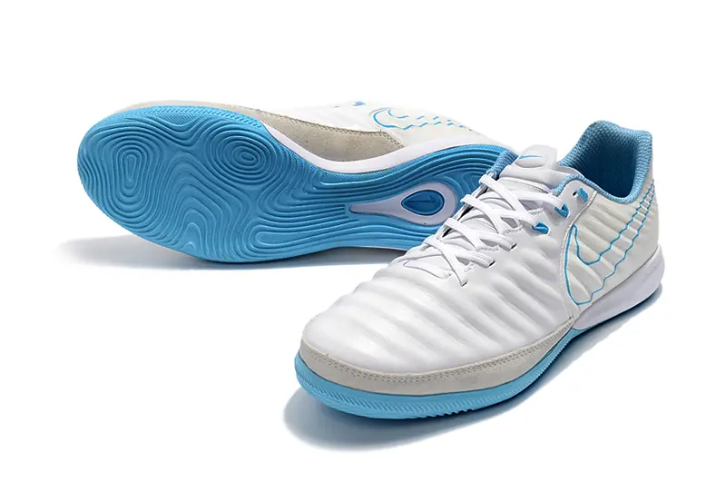 Nike TiempoX Finale IC - White/Sky Blue/Silver Grey